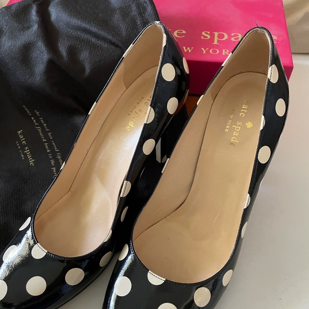 Kate Spade Karolina Polka Dot Pump